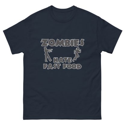 Zombies HATE Fast Food Unisex classic tee - Image 6