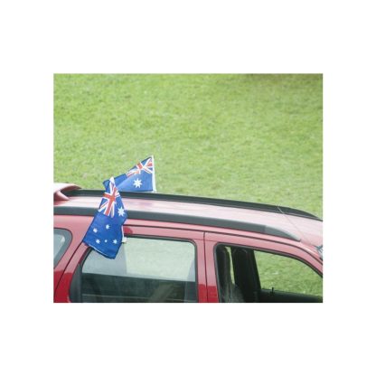1x AUSTRALIA CAR FLAG with Window Clip 30cm x 45cm - Image 5