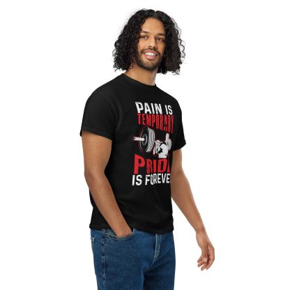 Pain is Temporary Pride is Forever Unisex DryBlend® T-Shirt - Image 4