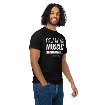 Installing Muscles Please Wait... Unisex DryBlend® T-Shirt - Image 4