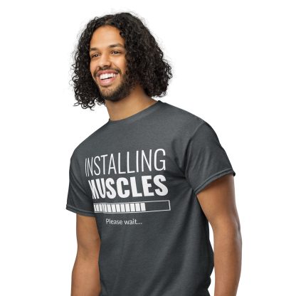 Installing Muscles Please Wait... Unisex DryBlend® T-Shirt - Image 23