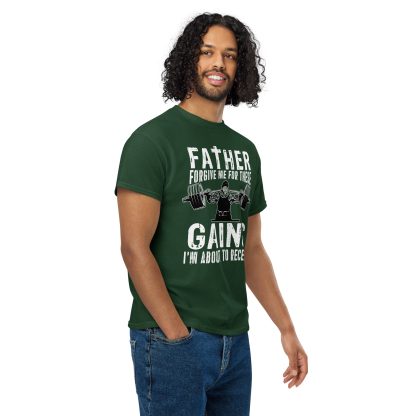 Father Forgive Me For These GAINS I'm About To Receive Unisex DryBlend® T-Shirt - Image 20