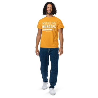 Installing Muscles Please Wait... Unisex DryBlend® T-Shirt - Image 45