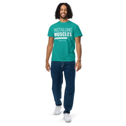 Installing Muscles Please Wait... Unisex DryBlend® T-Shirt - Image 41