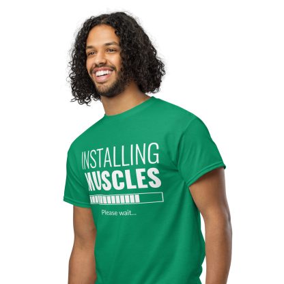 Installing Muscles Please Wait... Unisex DryBlend® T-Shirt - Image 35
