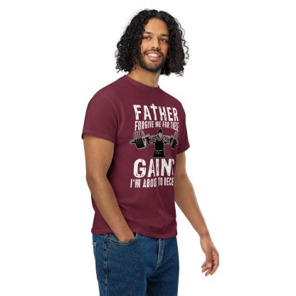 Father Forgive Me For These GAINS I'm About To Receive Unisex DryBlend® T-Shirt - Image 16
