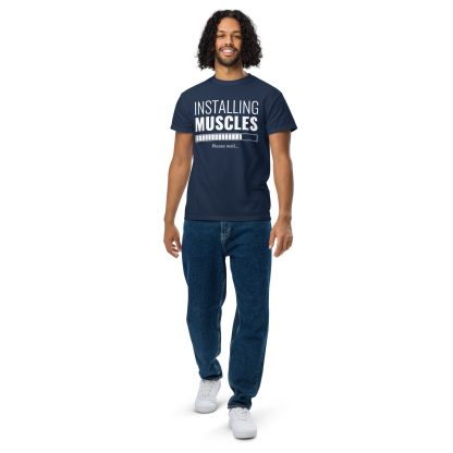 Installing Muscles Please Wait... Unisex DryBlend® T-Shirt - Image 5