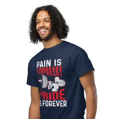 Pain is Temporary Pride is Forever Unisex DryBlend® T-Shirt - Image 7