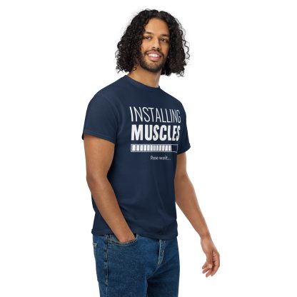 Installing Muscles Please Wait... Unisex DryBlend® T-Shirt - Image 8