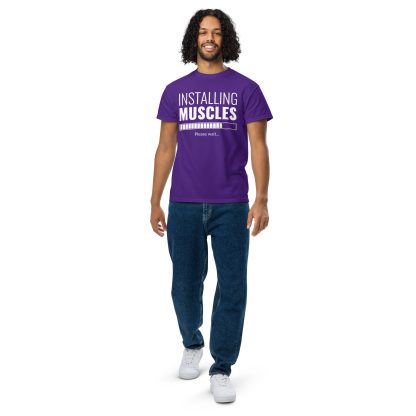 Installing Muscles Please Wait... Unisex DryBlend® T-Shirt - Image 9