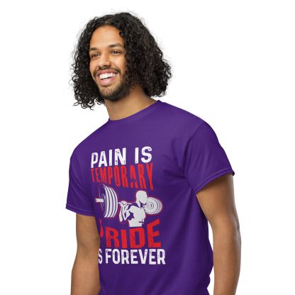 Pain is Temporary Pride is Forever Unisex DryBlend® T-Shirt - Image 11