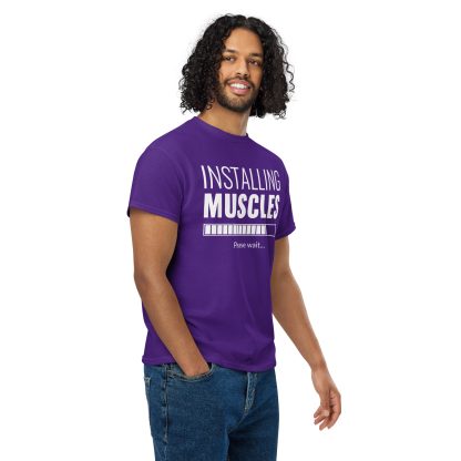 Installing Muscles Please Wait... Unisex DryBlend® T-Shirt - Image 12