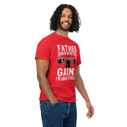 Father Forgive Me For These GAINS I'm About To Receive Unisex DryBlend® T-Shirt - Image 28