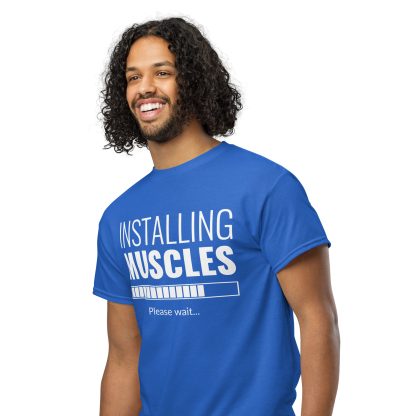 Installing Muscles Please Wait... Unisex DryBlend® T-Shirt - Image 31
