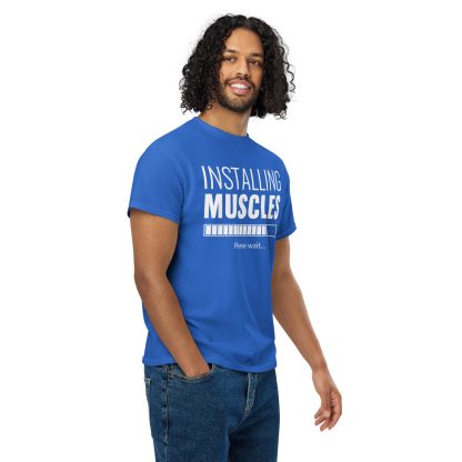 Installing Muscles Please Wait... Unisex DryBlend® T-Shirt - Image 32
